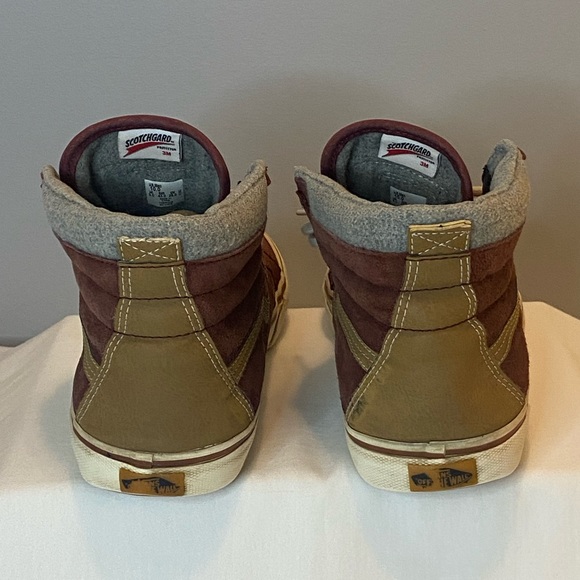 VANS SK8 high tops- warm brown suede - Picture 3 of 7